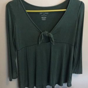 American Eagle Soft&Sexy M long sleeve green 🍀